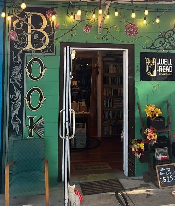 The Well Read Books shop in Raglan